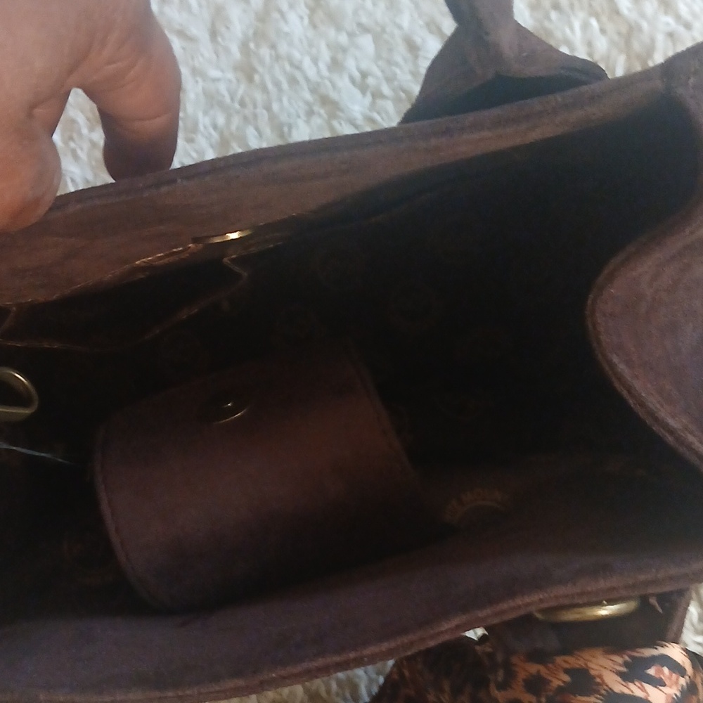 Brown Suede Purse - Picture 7 of 7